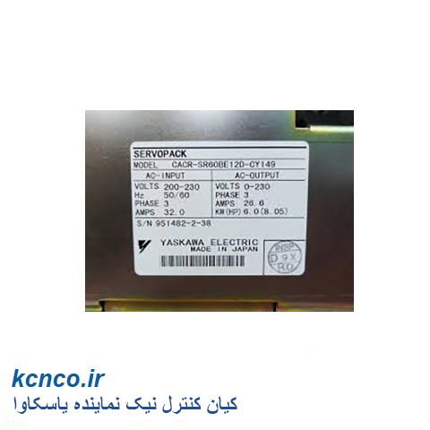 سرو یاسکاوا مدل CACR-SR60BE12D-CY149 BJ
